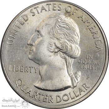 سکه کوارتر دلار 2018P (پارک ملی ویاجورز) - MS61 - آمریکا سکه کوارتر دلار 2018P (پارک ملی ویاجورز) - MS61 - آمریکا
