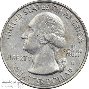 سکه کوارتر دلار 2018D (پارک ملی ویاجورز) - AU58 - آمریکا سکه کوارتر دلار 2018D (پارک ملی ویاجورز) - AU58 - آمریکا