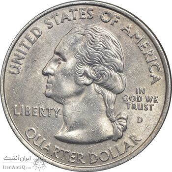 سکه کوارتر دلار 2007D ایالتی (مونتانا) - MS62 - آمریکا