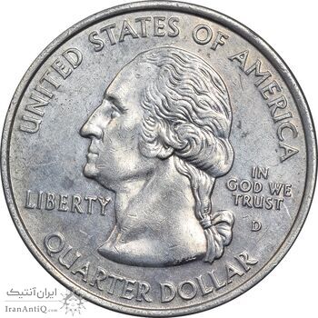 سکه کوارتر دلار 2007D ایالتی (مونتانا) - EF45 - آمریکا