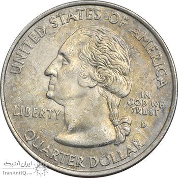 سکه کوارتر دلار 2000D ایالتی (کارولینای جنوبی) - EF40 - آمریکا