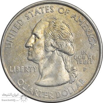 سکه کوارتر دلار 2000P ایالتی (ماساچوست) - EF40 - آمریکا