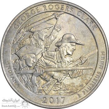 سکه کوارتر دلار 2017P ایالتی (میسیسیپی) - AU50 - آمریکا سکه کوارتر دلار 2017P ایالتی (میسیسیپی) - AU50 - آمریکا