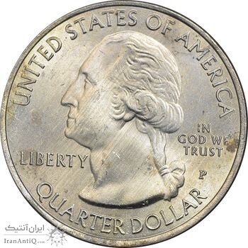 سکه کوارتر دلار 2015P (بنای یادبود ملی هومستد) - MS61 - آمریکا