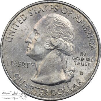 سکه کوارتر دلار 2019D (رودخانه بدون بازگشت) - MS62 - آمریکا سکه کوارتر دلار 2019D (رودخانه بدون بازگشت) - MS62 - آمریکا