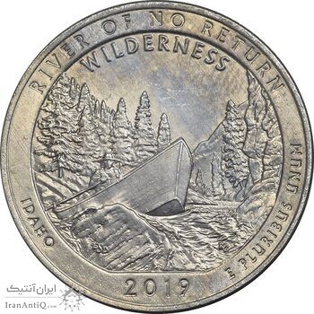 سکه کوارتر دلار 2019D (رودخانه بدون بازگشت) - MS62 - آمریکا سکه کوارتر دلار 2019D (رودخانه بدون بازگشت) - MS62 - آمریکا