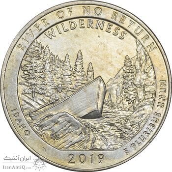 سکه کوارتر دلار 2019P (رودخانه بدون بازگشت) - MS61 - آمریکا سکه کوارتر دلار 2019P (رودخانه بدون بازگشت) - MS61 - آمریکا