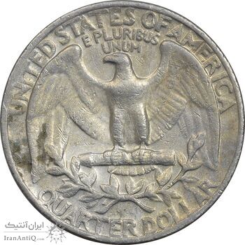 سکه کوارتر دلار 1967 واشنگتن - VF35 - آمریکا سکه کوارتر دلار 1967 واشنگتن - VF35 - آمریکا