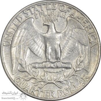 سکه کوارتر دلار 1967 واشنگتن - EF40 - آمریکا سکه کوارتر دلار 1967 واشنگتن - EF40 - آمریکا