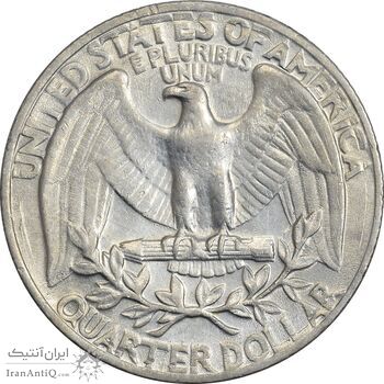 سکه کوارتر دلار 1973 واشنگتن - AU55 - آمریکا سکه کوارتر دلار 1973 واشنگتن - AU55 - آمریکا