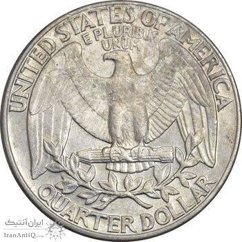 سکه کوارتر دلار 1991P واشنگتن - VF35 - آمریکا