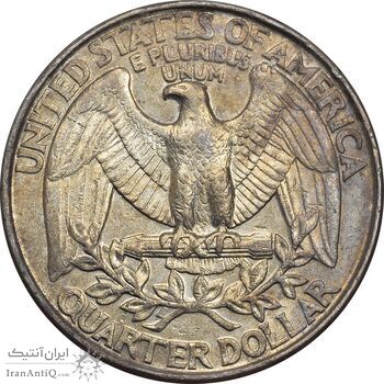 سکه کوارتر دلار 1993P واشنگتن - VF35 - آمریکا