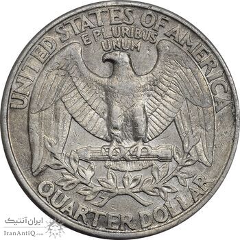 سکه کوارتر دلار 1996D واشنگتن - VF25 - آمریکا