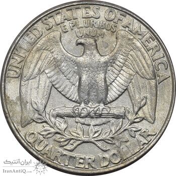 سکه کوارتر دلار 1996P واشنگتن - EF40 - آمریکا