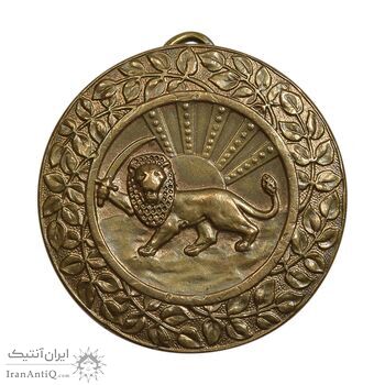 مدال برنز بپاداش خدمت - EF - رضا شاه