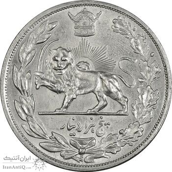 سکه 5000 دینار 1306H تصویری - MS63 - رضا شاه سکه 5000 دینار 1306H تصویری - MS63 - رضا شاه