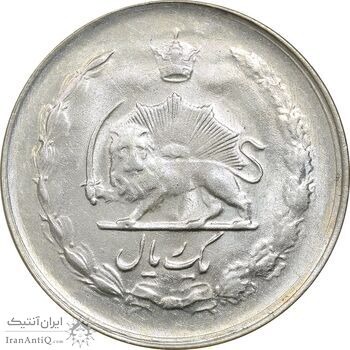 سکه 1 ریال 1329 - MS62 - محمد رضا شاه سکه 1 ریال 1329 - MS62 - محمد رضا شاه