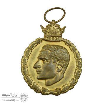 مدال یادبود 28 مرداد 1332 - AU50 - محمدرضا شاه