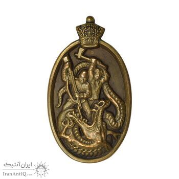 مدال سوزنی حزب رستاخیز - EF - محمد رضا شاه