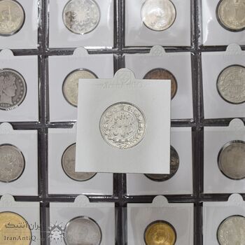 سکه 2000 دینار 1330 خطی - MS61 - احمد شاه