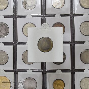 سکه 1 ریال 1359 قدس - خارج از مرکز - ارور - AU58 - جمهوری اسلامی