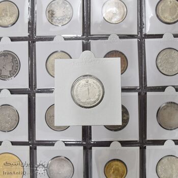 سکه 1 ریال 1313/2 (سورشارژ تاریخ نوع یک) - MS62 - رضا شاه