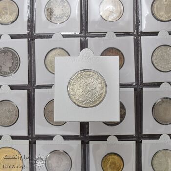 سکه 2000 دینار 1306 خطی - MS63 - رضا شاه