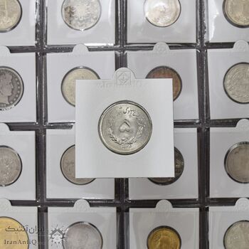 سکه 5 ریال 1334 مصدقی - MS63 - محمد رضا شاه