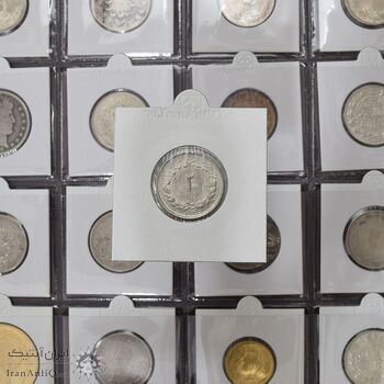 سکه 2 ریال 1335 مصدقی - MS64 - محمد رضا شاه