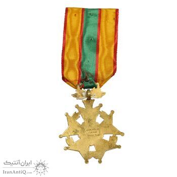 نشان خدمت شهربانی درجه دو (پارس نشان) - AU - محمد رضا شاه