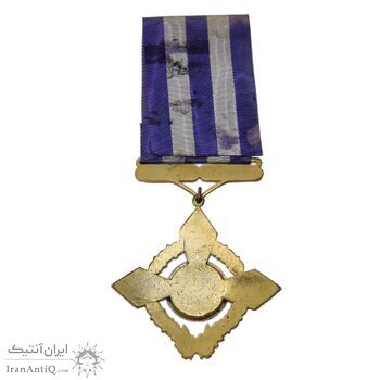 نشان خدمات ورزشی (با روبان) - EF - محمد رضا شاه