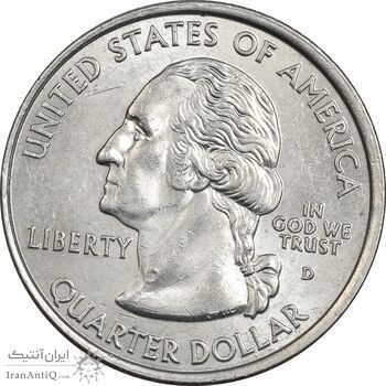 سکه کوارتر دلار 2001D ایالتی (نیویورک) - MS61 - آمریکا