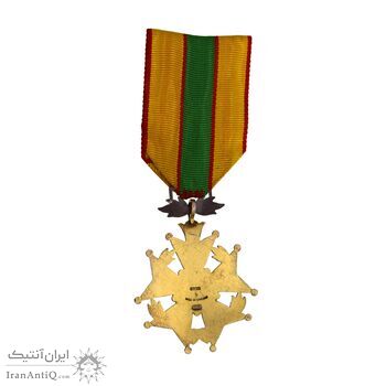 نشان خدمت شهربانی درجه دو - AU - محمد رضا شاه