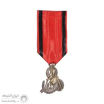 نشان تلاش شهربانی درجه دو - EF - محمد رضا شاه