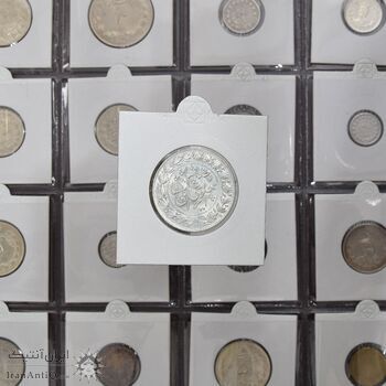 سکه 2000 دینار 1305 خطی - MS63 - رضا شاه