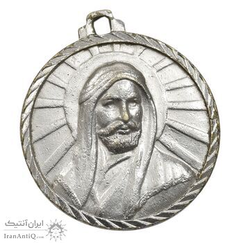 مدال تبلیغاتی امام علی (جیپ موتور تهران) - AU - محمد رضا شاه