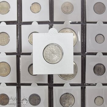 سکه 1000 دینار 1305 خطی - MS63 - رضا شاه