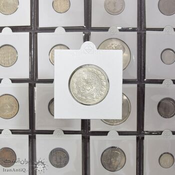 سکه 2000 دینار 1305 خطی - MS63 - رضا شاه