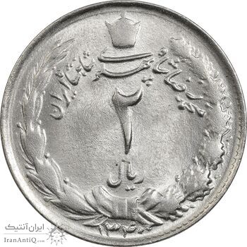 سکه 2 ریال 1340 - MS63 - محمد رضا شاه سکه 2 ریال 1340 - MS63 - محمد رضا شاه