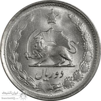 سکه 2 ریال 1340 - MS63 - محمد رضا شاه سکه 2 ریال 1340 - MS63 - محمد رضا شاه