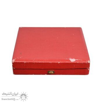 مدال برنز یادبود آغاز بهره برداری از سد رضا شاه کبیر 2535 (با جعبه فابریک) - UNC - محمد رضا شاه