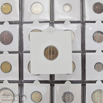 سکه 1 دینار 1310 - MS62 - رضا شاه