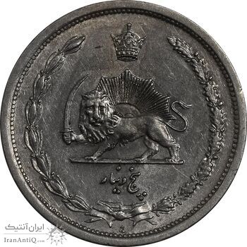 سکه 5 دینار 1310 نیکل - MS61 - رضا شاه سکه 5 دینار 1310 نیکل - MS61 - رضا شاه