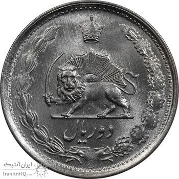 سکه 2 ریال 1340 - MS64 - محمد رضا شاه سکه 2 ریال 1340 - MS64 - محمد رضا شاه