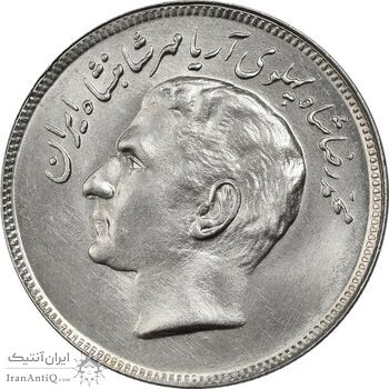 سکه 20 ریال 1357 فائو (روستایی) - MS63 - محمد رضا شاه سکه 20 ریال 1357 فائو (روستایی) - MS63 - محمد رضا شاه