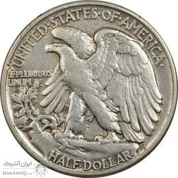 سکه نیم دلار 1944 نماد آزادی - VF25 - آمریکا