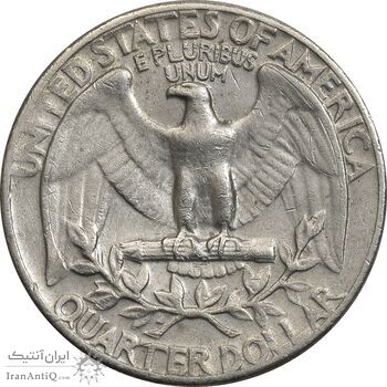 سکه کوارتر دلار 1967 واشنگتن - VF35 - آمریکا سکه کوارتر دلار 1967 واشنگتن - VF35 - آمریکا