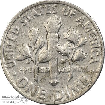 سکه 1 دایم 1968 روزولت - EF45 - آمریکا سکه 1 دایم 1968 روزولت - EF45 - آمریکا