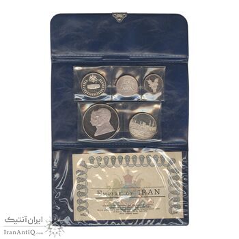 مدال های نقره سری جشنهای 2500 ساله شاهنشاهی - PF - محمد رضا شاه
