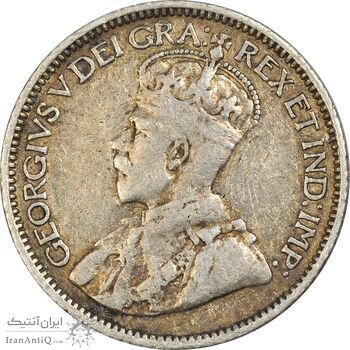 سکه 10 سنت 1913 جرج پنجم - EF40 - کانادا سکه 10 سنت 1913 جرج پنجم - EF40 - کانادا